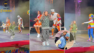 Chris Brown's Daughter Royalty Shows Off Her Dancing Skills At UniverSoul Circus! 😍