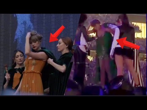 Taylor Swift's EVERY Outfit Change on Stage at the Eras Tour... The Errors Tour