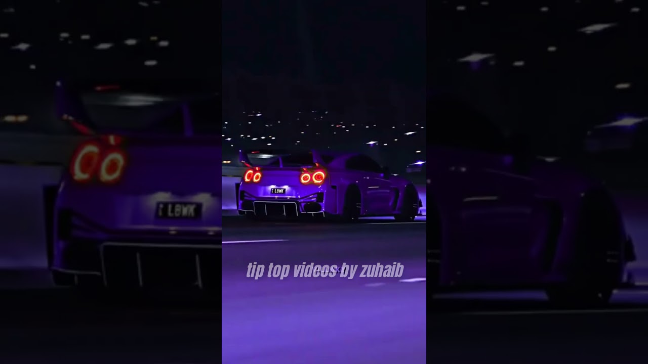 GTR at night