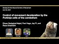 Ehsan Sedaghat-Nejad, Control of movement deceleration by the Purkinje cells (04/20/21)
