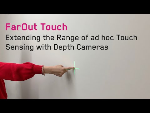 FarOut: Extending the Range of ad hoc Touch Sensing with Depth Cameras