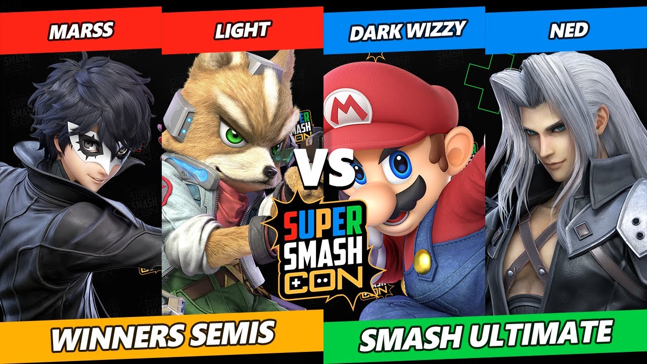 SSC 2022 Winners Semis - Light/Marss Vs. Dark Wizzy/Ned - Smash Ultimate Tournament