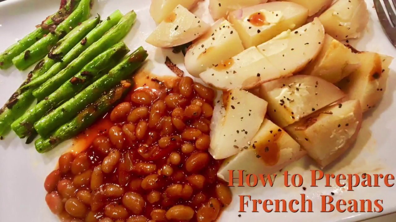 How To Prepare French Beans YouTube