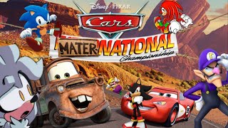 Silver, Wario, Waluigi, Shadow, Knuckles, Classic Sonic Play (Cars Maternational) Part 1
