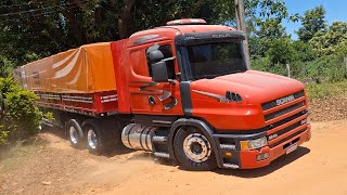 SCANIA 124 NO CARREGAMENTO DO ARROZ