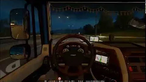 One tour on my DAF XF 105 510 Euro Truck Simulator 2