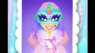 Girls Hair Salon Unicorn - Hairstyle Kids games screenshot 4