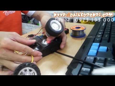 Video Mạch thu phát chế tạo ô tô điều khiển từ xa MTP14 - youtube