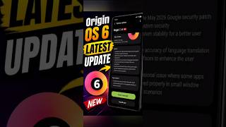 Origin OS 6 Update 2026 ⚡ Android 16 Biggest Changes Revealed! #shortsfeed #youtubeshorts #shorts