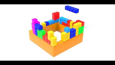 3D Tetris game