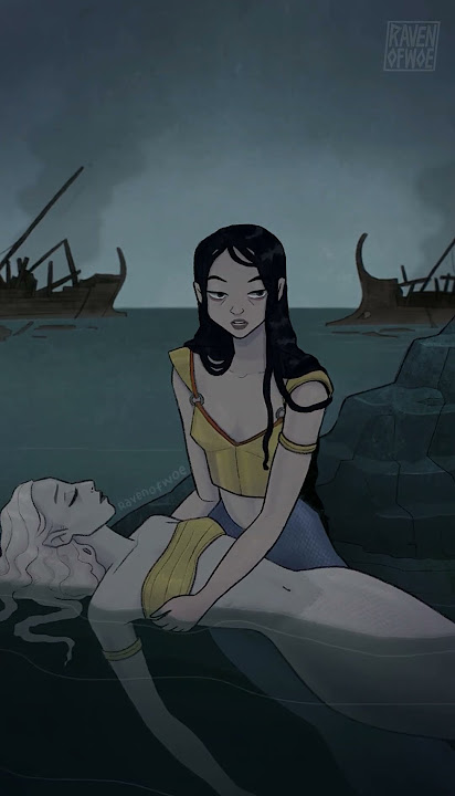 get in the water. #siren #animation #animatedshort #madewithphotoshop #procreate #fantasyart