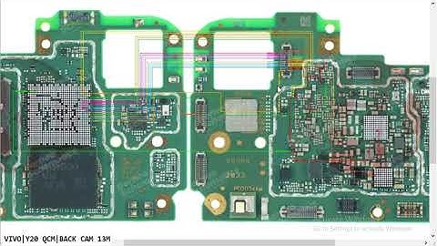 VIVO Y20 Qualcom BACK CAMERA Notwarking Error Not Open Problem ways Hardware Solution #borneoschemat