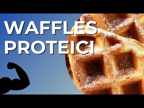 Waffles proteici #shorts