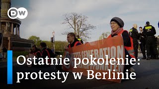 Ostatnie Pokolenie: kolejne protesty w stolicy Niemiec