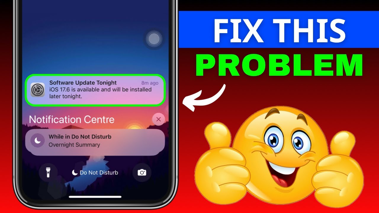 iPhone - Software Update Tonight Notification⚡️⚡️ | What to do?🤔 - YouTube