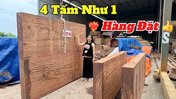 CẬN CẢNH Nghiệm Thu Mộc 2 Bộ Sập Gỗ Cẩm Hồng Hàng Đặt