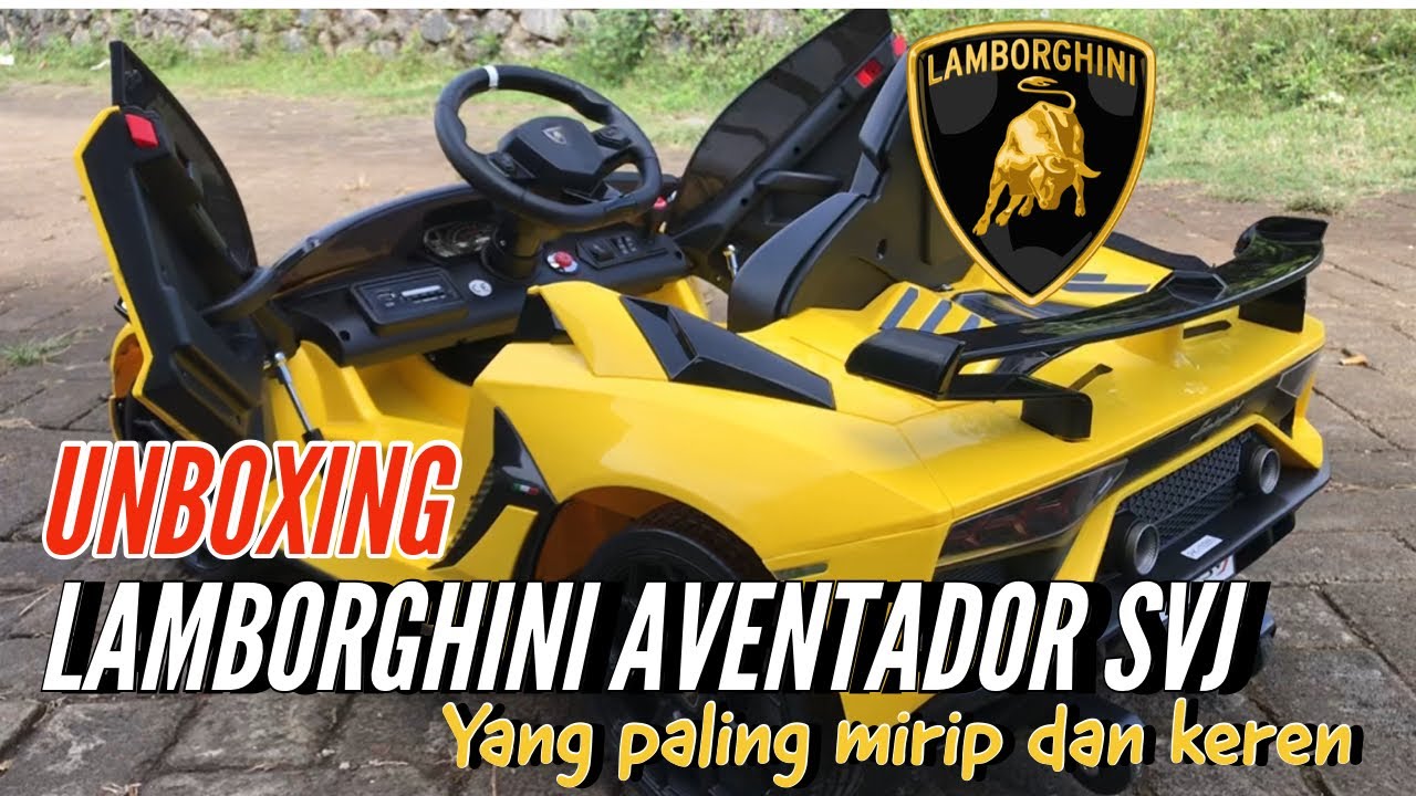 Mobil Aki Lamborghini Aventador SVJ - YouTube