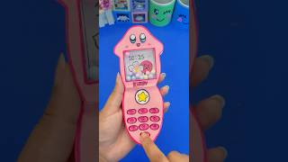 DIY Flip Phone / How to make paper Kirby phone #shorts #youtubeshorts #diy #sanrio #art #papercraft