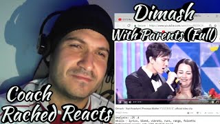 Vocal Coach Reaction + Analysis - Dimash With Parents - Full Version