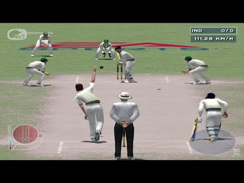 Cricket 2004 - PS2 Gameplay (4K60fps)