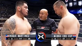 Roque Martinez (Guam) vs Mirko CRO COP Filipovic (Croatia) | KNOCKOUT, MMA Fight HD