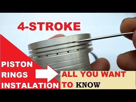 Piston - 125cc Piston, Wrist pin, & C-clips (4-stroke)