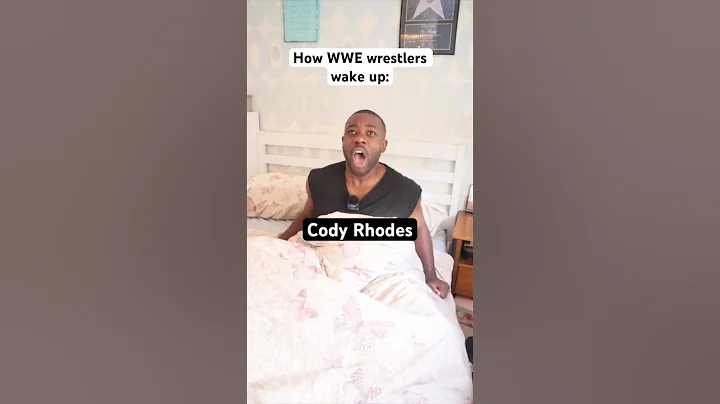 How WWE Wrestlers would wake up… #shorts