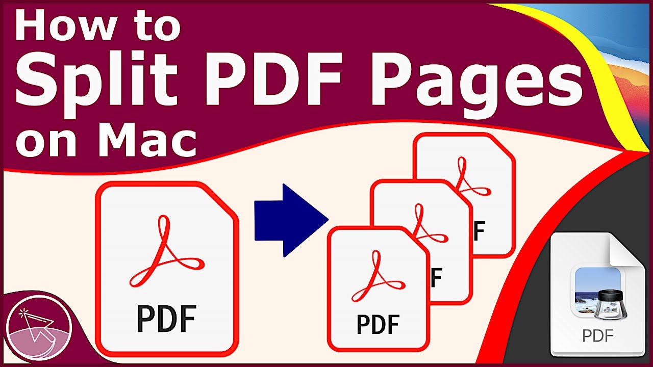 How to split PDF on Mac