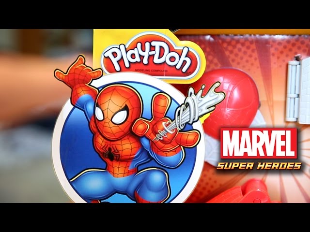 play doh en francais spiderman - Vidéo Spider Man Play Doh – Super