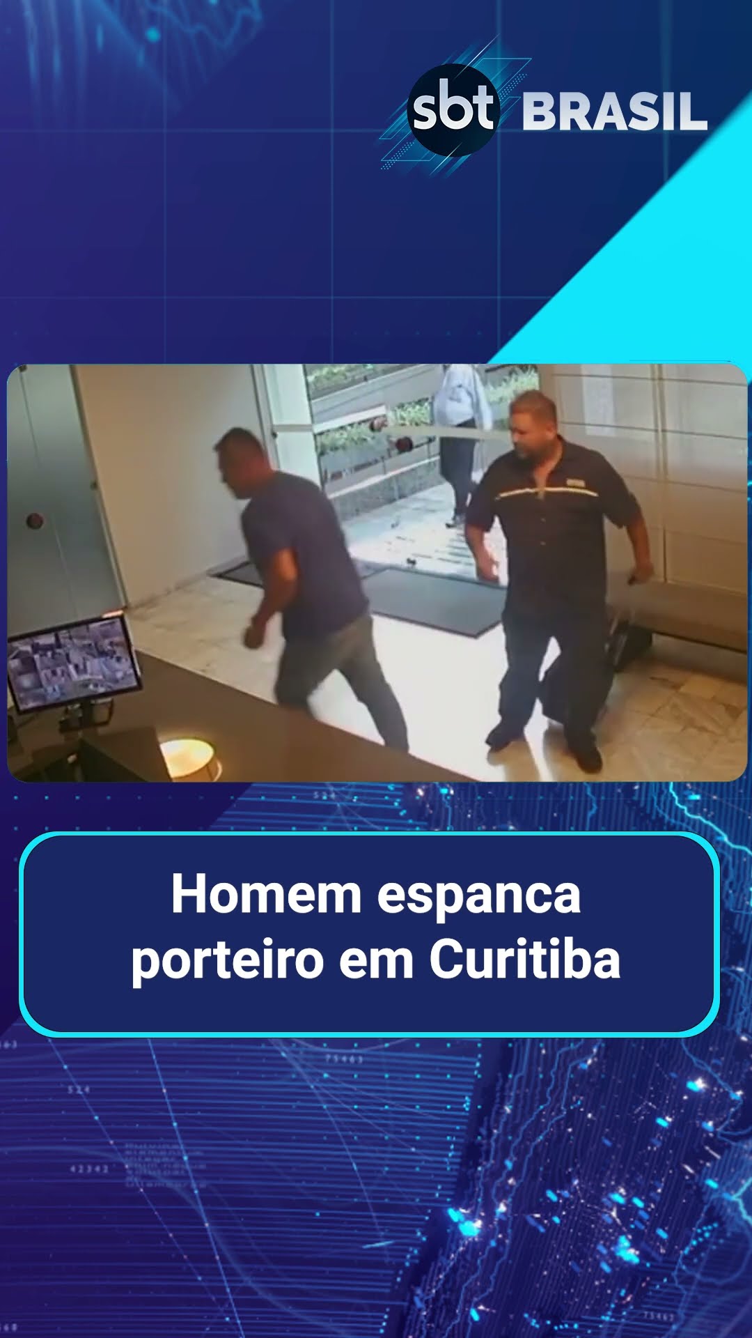 Advogado espanca porteiro após irmã ficar presa em elevador no Paraná | SBT Brasil (22/02/25)