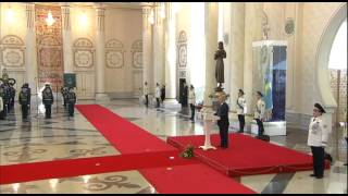 Штандарт Президента Казахстана поднят в Астане