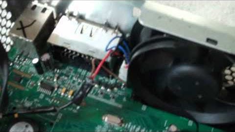 XBOX360  A QUICK TUTORIAL ON HOW TO MAKE YOUR XBOX360 FANS RUN AT 12V CONSTANTLY