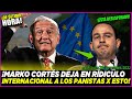 QUE OSO! MARKO CORTÉS QUEDA EN RÍDICULO ANTE MEDIOS INTERNACIONALES POR ESTO! DEJO AL PAN X EL SUELO