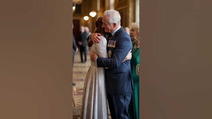 Camilla Ignored – King Charles Welcomes Kate with Warm Hug in Front of Everyone #royalfamily#camilla