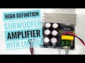 DIY LM3886 Subwoofer Amplifier