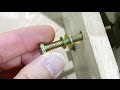 How to permanently secure a loose bolt or screw - Furniture Repair