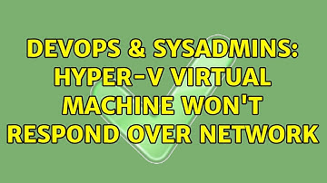DevOps & SysAdmins: Hyper-V Virtual Machine won