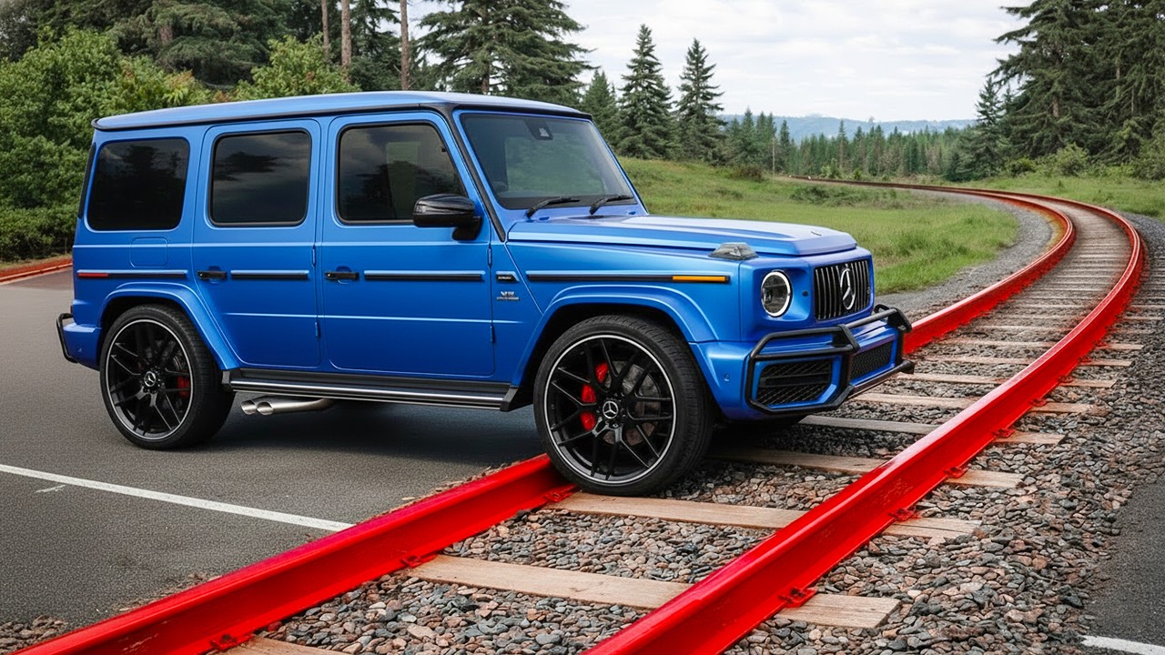 Cars vs Train Tracks Challenge in BeamNG Drive!