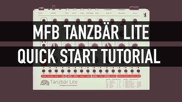 Tanzbär Tanzbar Lite - create a simple beat and save it