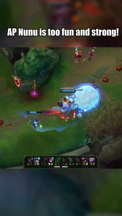 AP NUNU IS FUN AND STRONG ❄  #shorts #nunu #season12