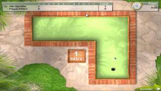 Its easy to win a mini golf game online.wmv