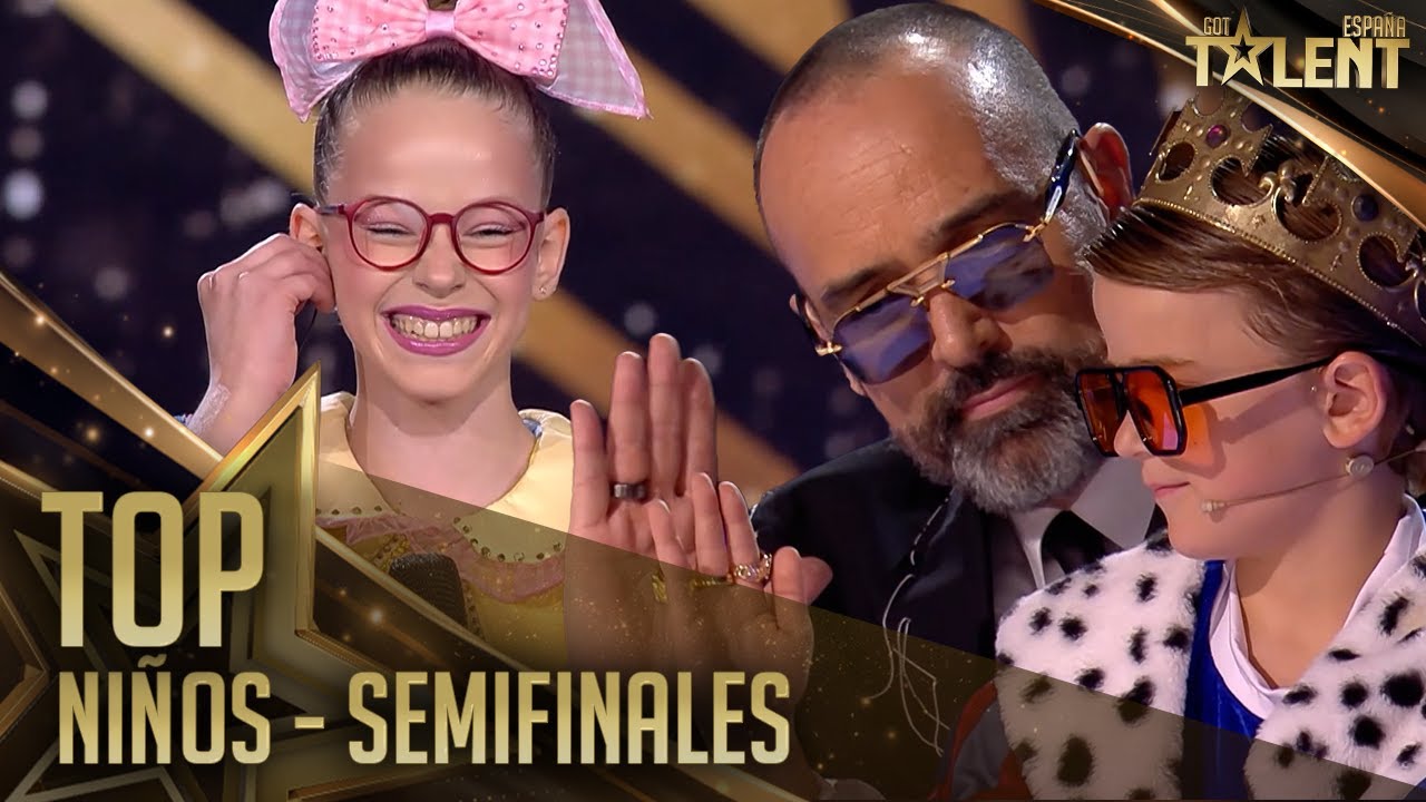 ¡Los niños con más DIVERSIÓN y TALENTO de las semifinales! | Got Talent España 2024