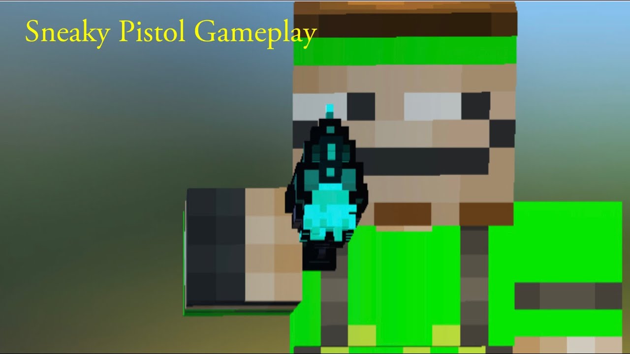 Sneaky Pistol gameplay! -PG3D