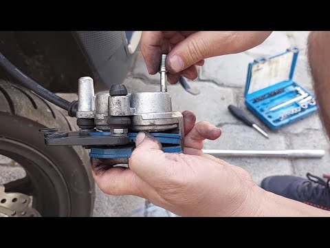 Cómo Cambiar PASTILLAS de FRENO De Moto