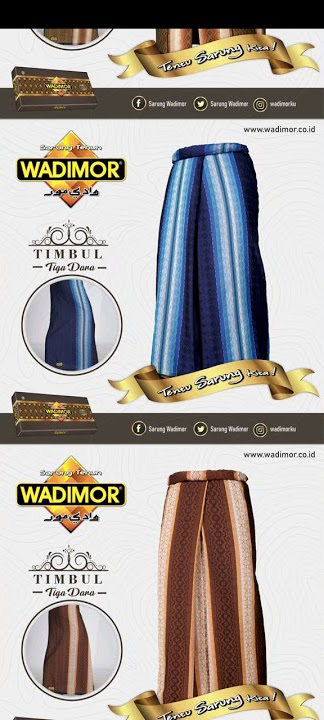 wadimor tumpal motif 3 dara news 2022 #cintaprodukindonesia #sarungmurah #timbul #wadimor #sarung