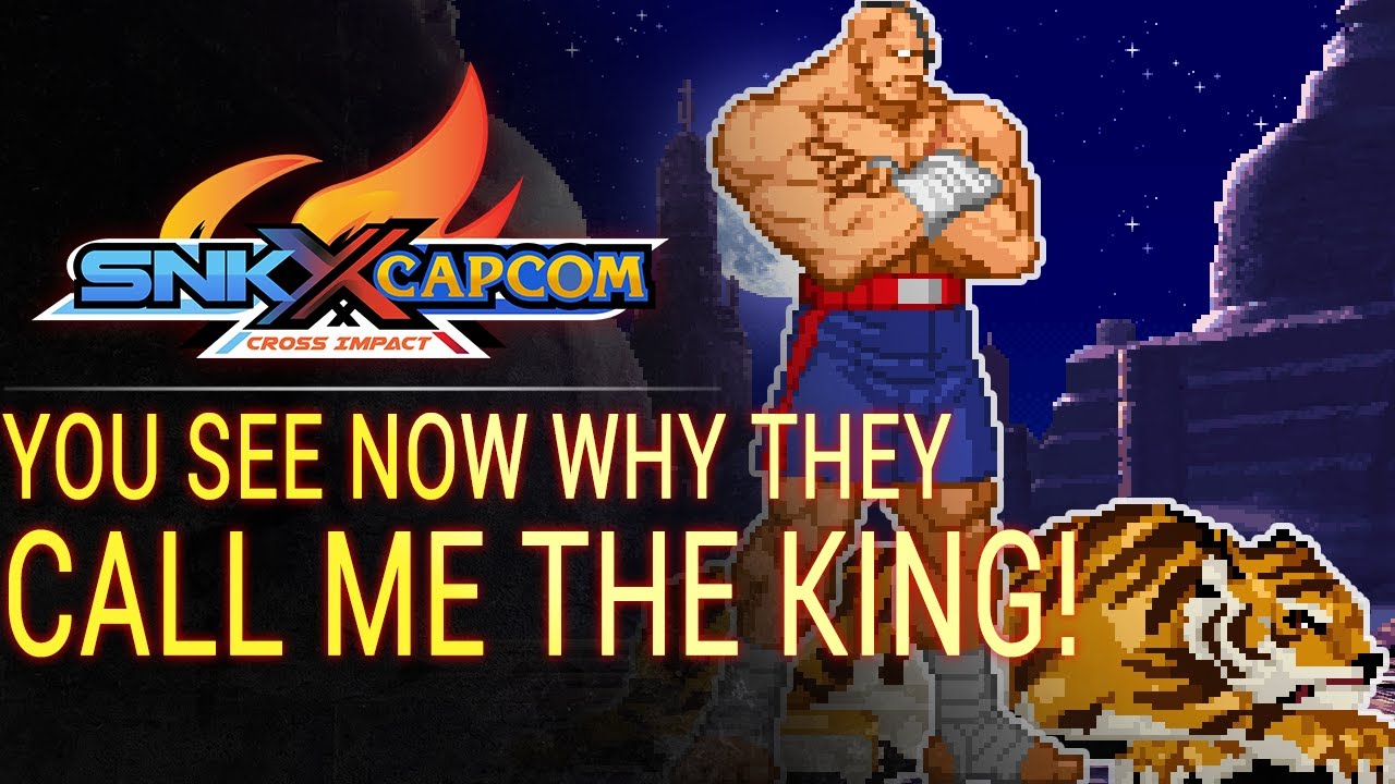 Sagat SNK x Capcom Tech(Preview)