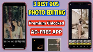 3 Best 90s Vintage Photo Editing App For Android in 2024 screenshot 2