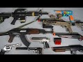 AK47 And M4 Airsoft Toy Gun - Sniper Rifle Shot Gun - Desert Eagle - Realistic Toy Guns Collection