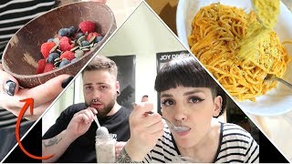 Qué COMEMOS en un DÍA VEGANO? | #1 En casa