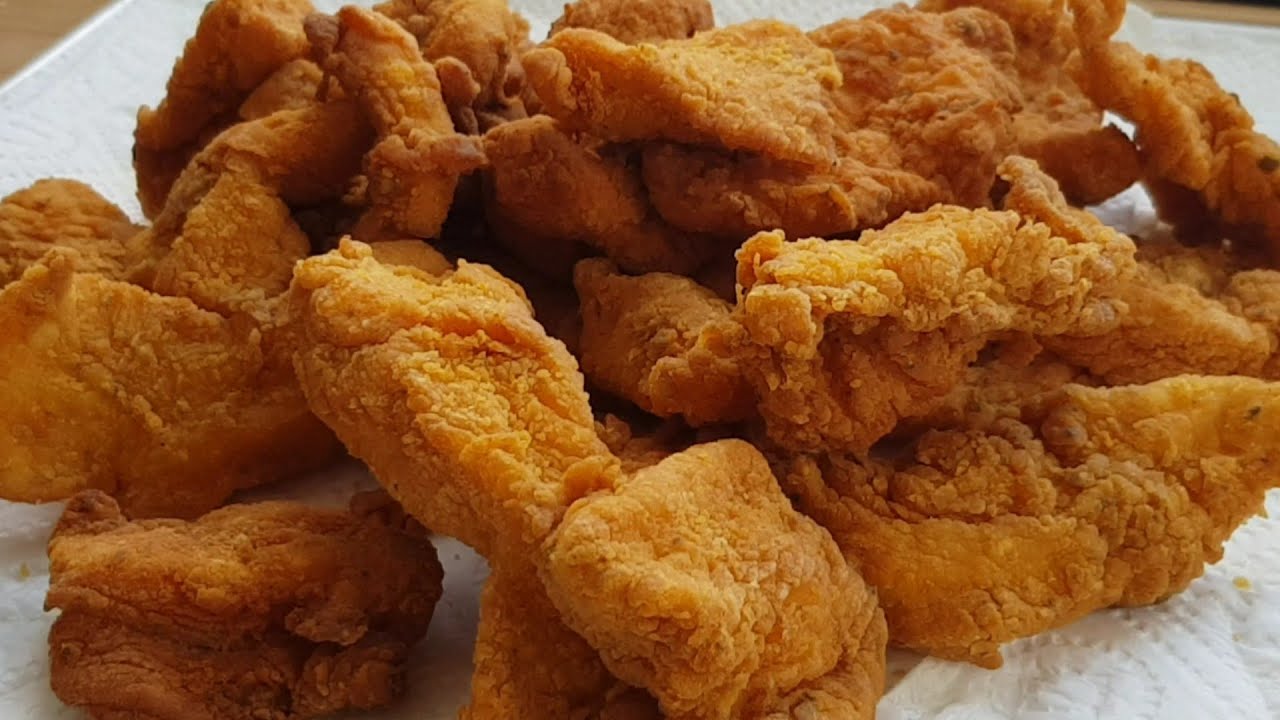 قطع مقرمشة بطعم جديد وخلطة سحرية تنسيك في دجاج المطاعم👌